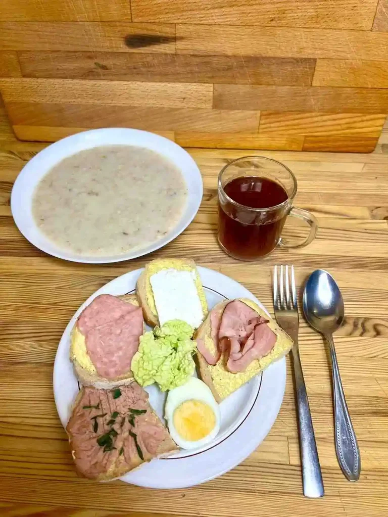 Kolacja w domu seniora